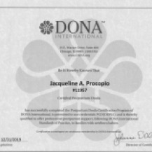 DONA PP Certificate
